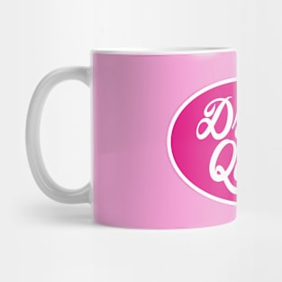 Drama Queen - Diva Princess Oval Dark Pink Mug